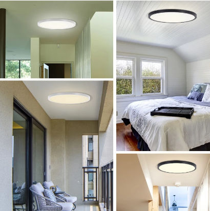 Luz de teto com controle remoto