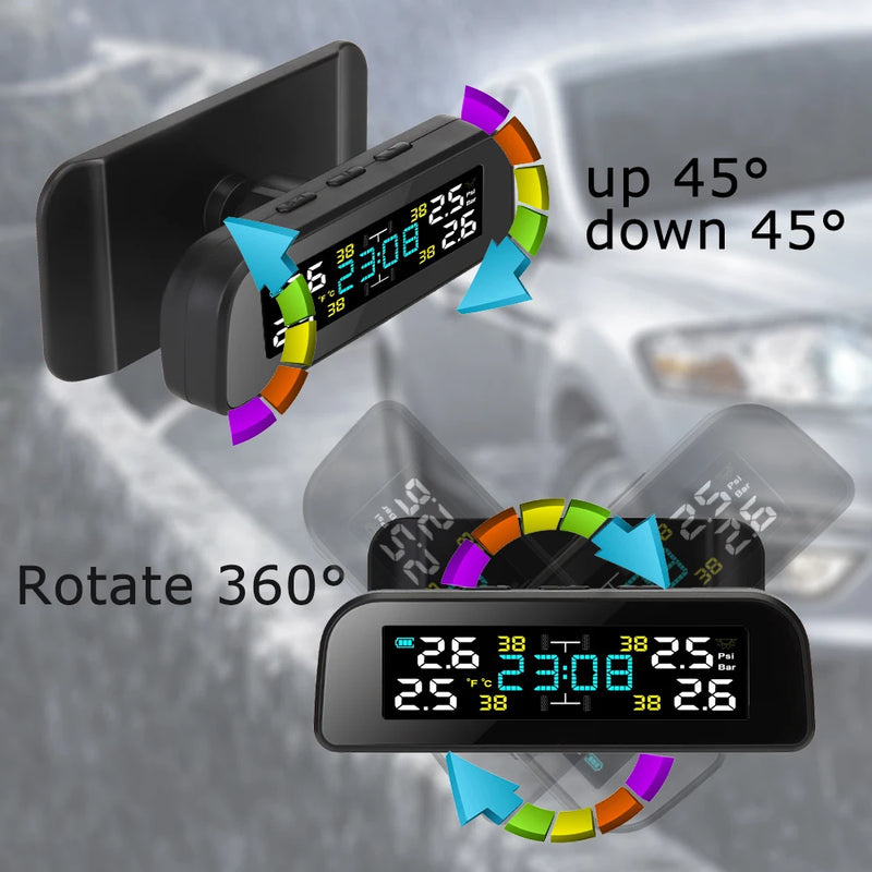 Sistema de Monitoramento de Pressão dos Pneus TPMS Universal Infinity