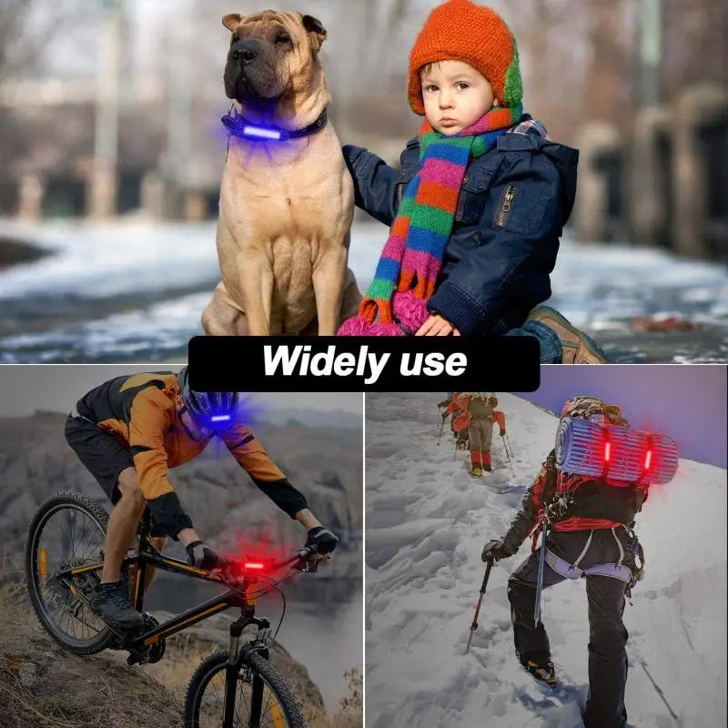 Luz Traseira de Bicicleta Infinity