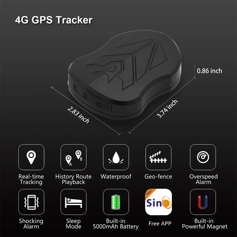 Rastreador GPS Veicular Inteligente 4G Inifinity