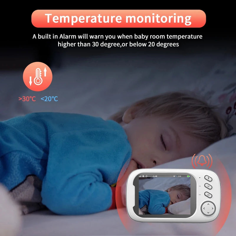 Monitor de Vídeo Sem Fio de 3,5 Polegadas Infinity
