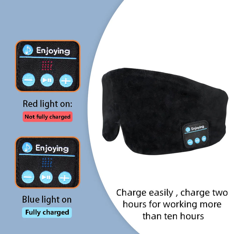 Máscara de Dormir com Fones de Ouvido Infinity