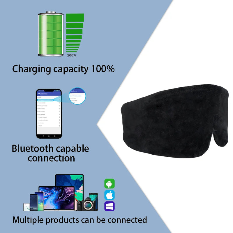 Máscara de Dormir com Fones de Ouvido Infinity