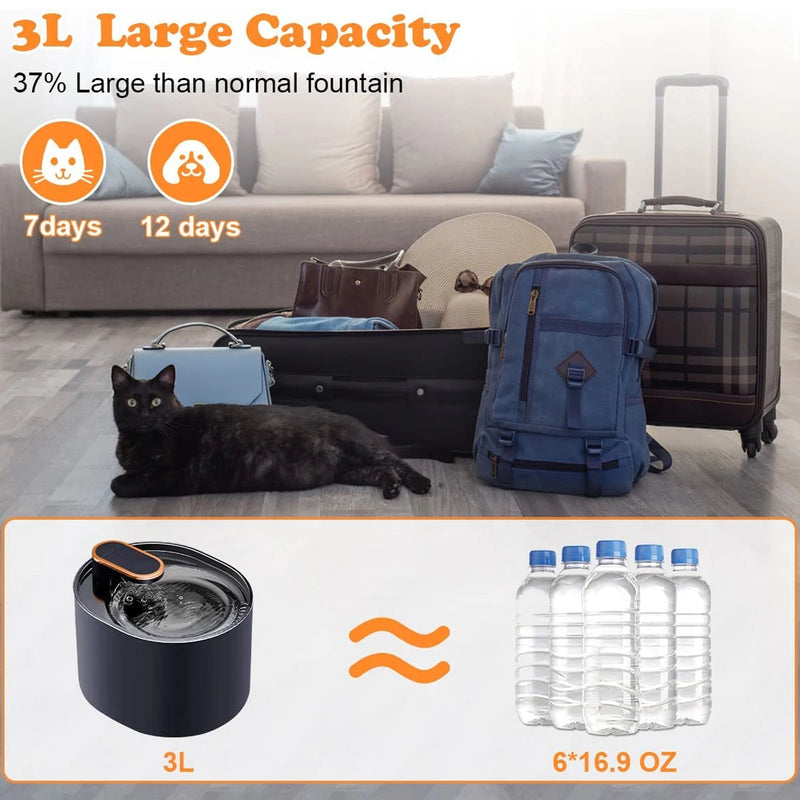 Fonte de Água para Gatos e Cães Infinity