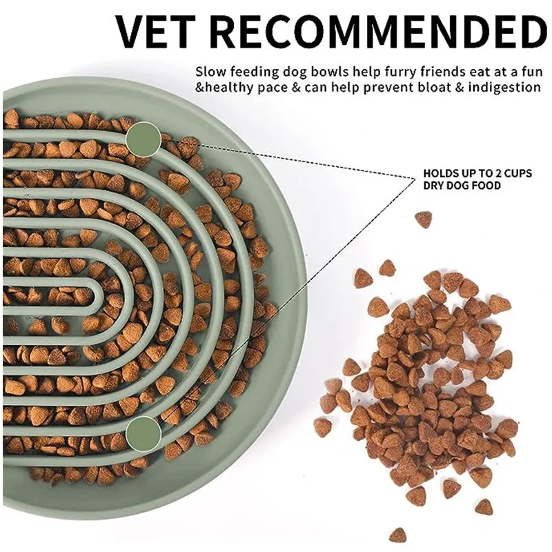 Tigela de Comida Slow Food para Pets Infinity