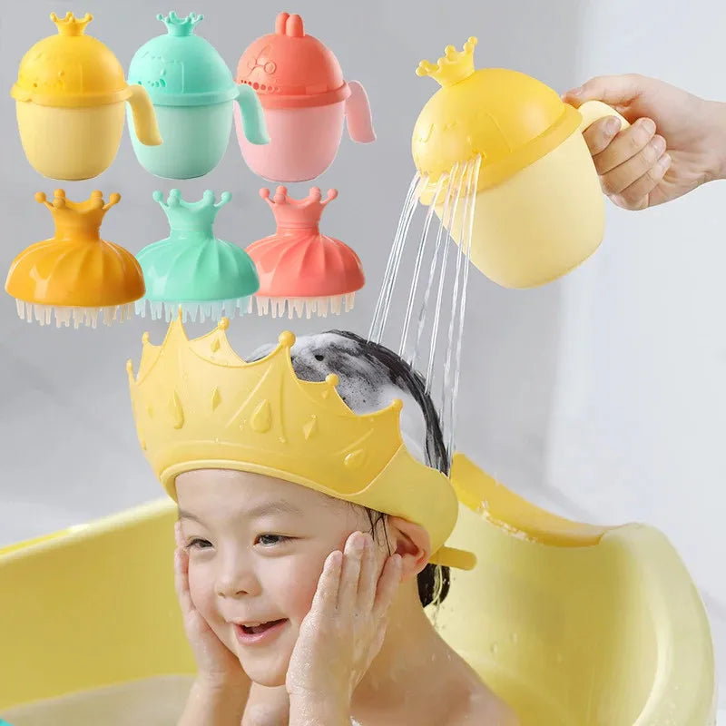 Crown Baby Bath Caps Infinity