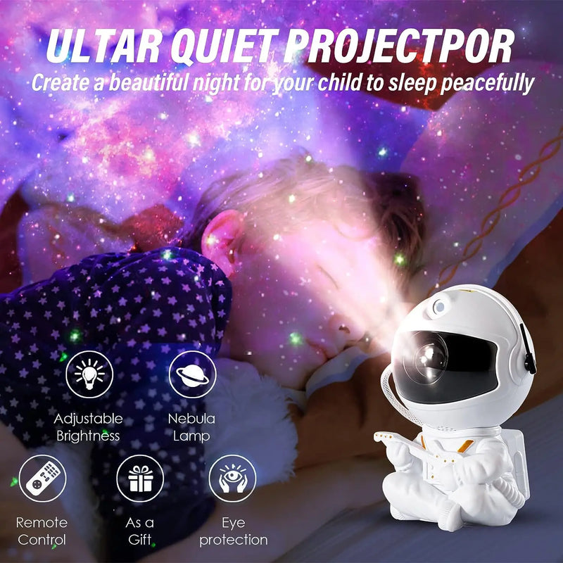 Astronauta Galaxy Projetor Infintiy