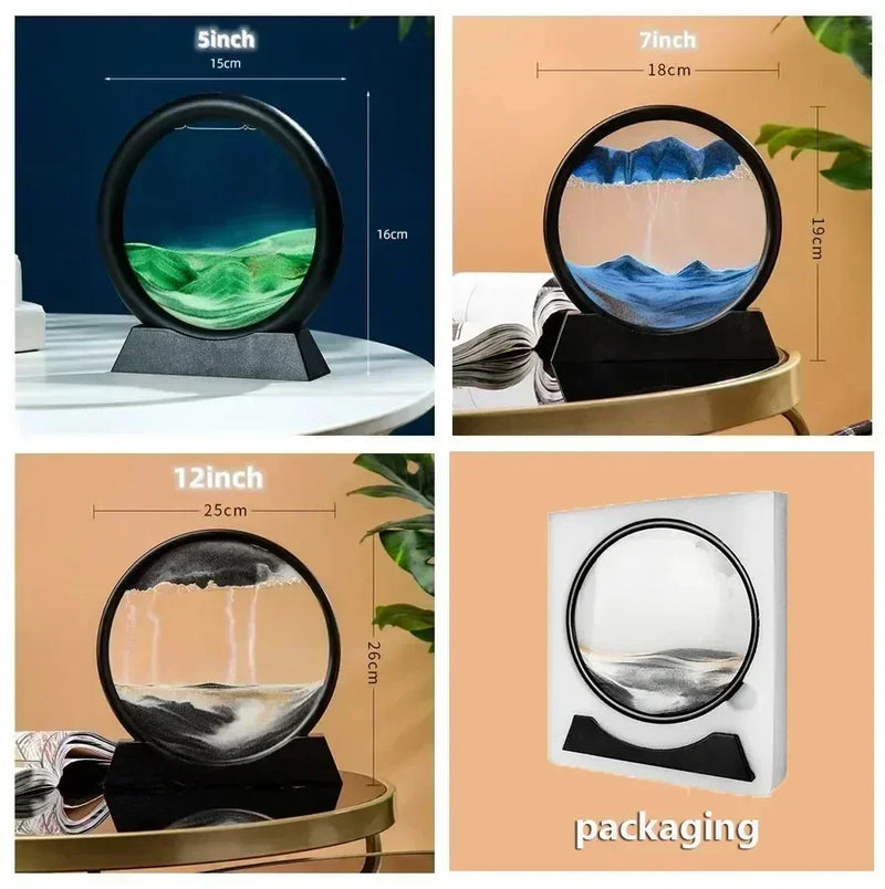 Paisagem de Areia em Movimento Infinity